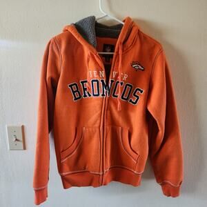 NFL Denver Bronco's Women's fleece lined hoodie in Medium